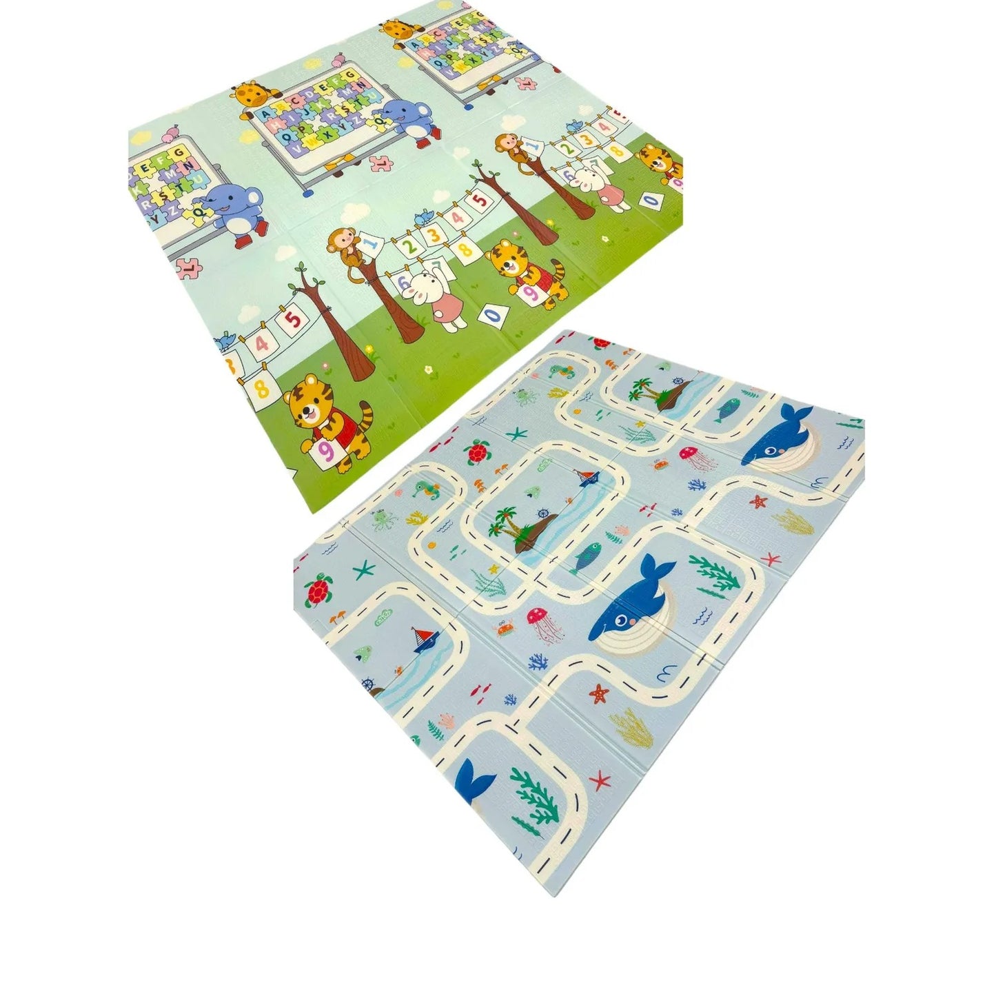 Tapete de gateo plegable para bebés