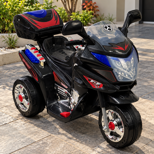 Moto eléctrica recargable para niños