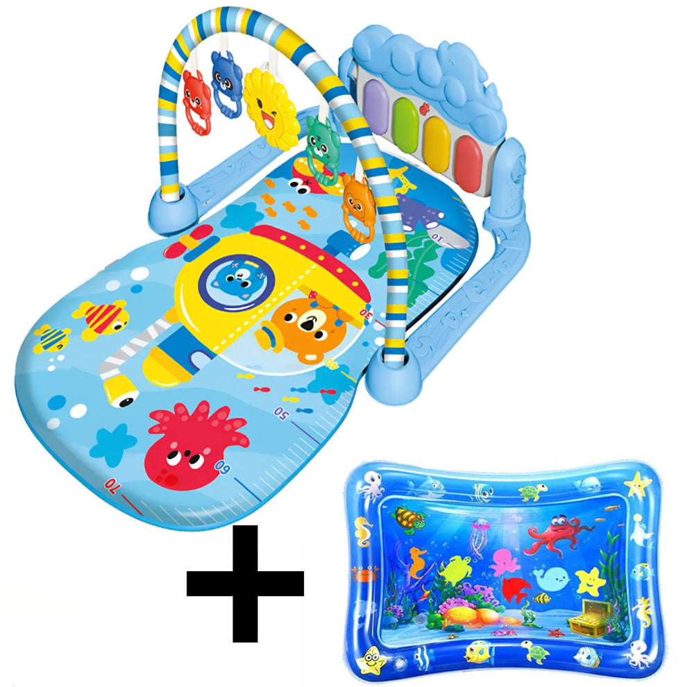 Gimnasio Piano + Tapete de agua